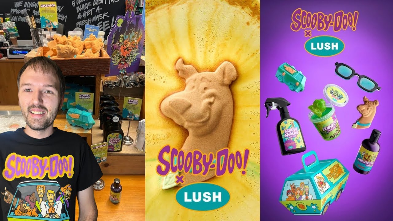 КОЛЛЕКЦИЯ LUSH X SCOOBY DOO | Zoinks! Scooby Snacks! Mystery Machine! 🐾