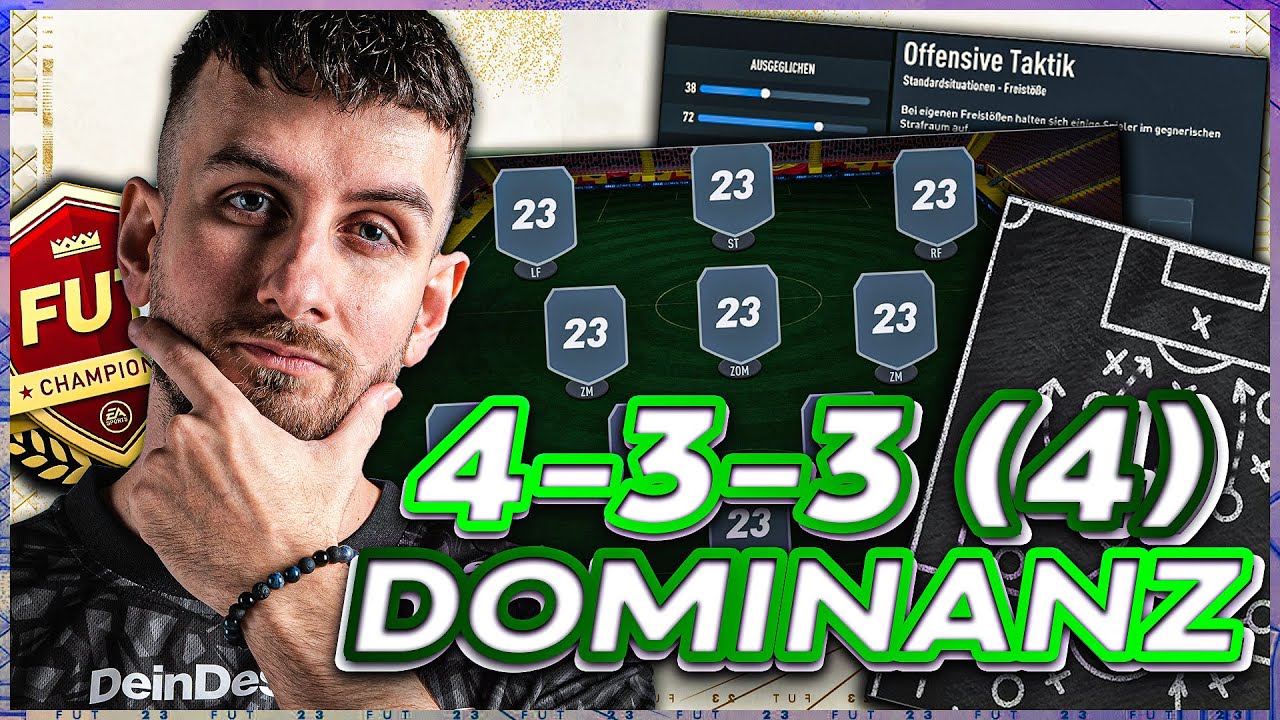 OFFENSIV DOMINIEREN 🔥 FORMATION GUIDE 4-3-3 (4) | FIFA 23 Ultimate Team