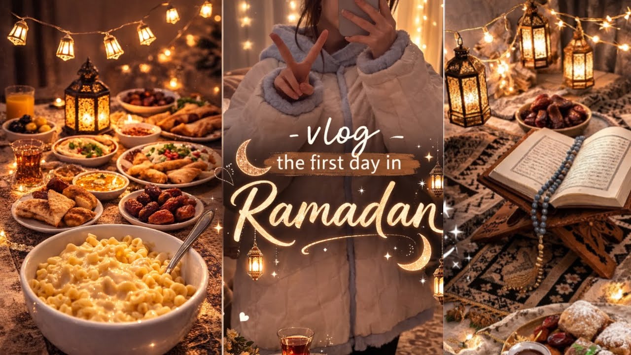 أول يوم رمضان 🕌✨️ Vlog the first day in Ramadan