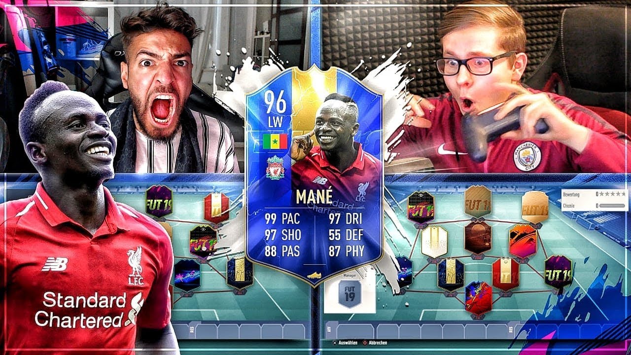 FIFA 19 TOTS MANE Squad Builder Battle ..