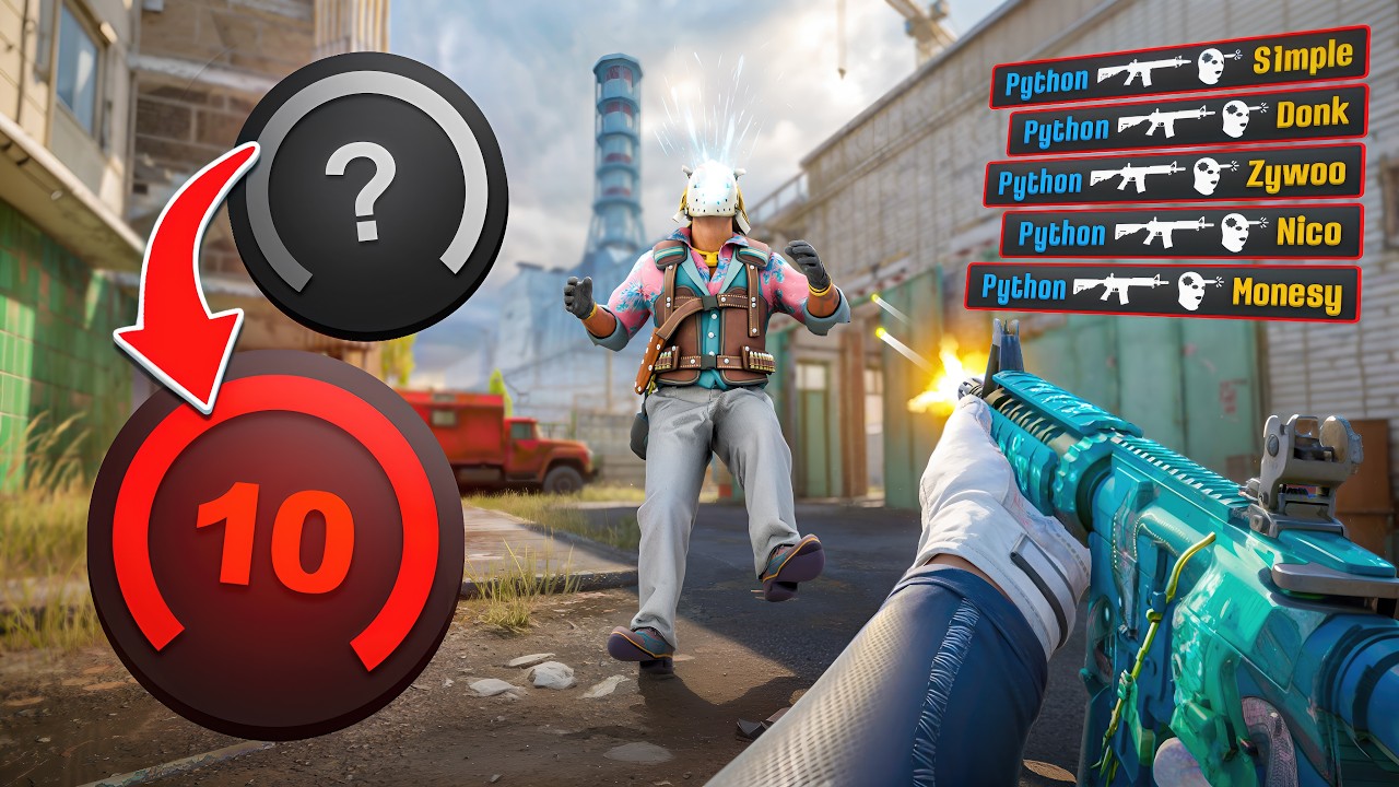 Reaching FACEIT LVL 10 while SOLO Qing in CS2&hellip;