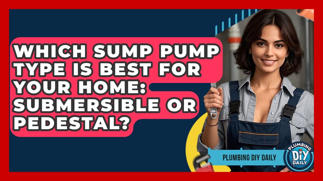 Which Sump Pump Type Is Best For Your Home: Submersible Or Pedestal? - Plumbing DIY Daily