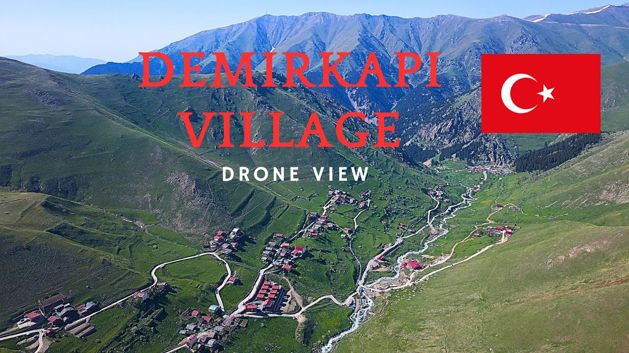 Demirkapi Village Drone View