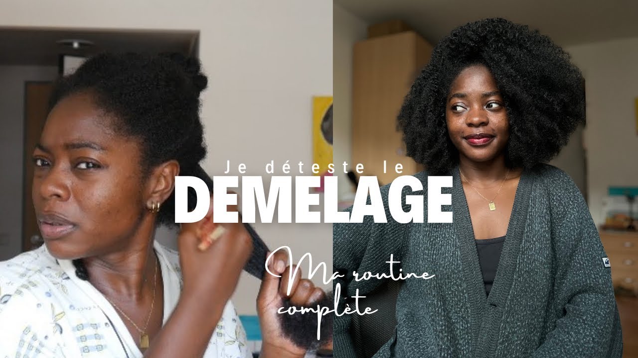 Ma routine capillaire: je d&eacute;teste le d&eacute;m&ecirc;lage