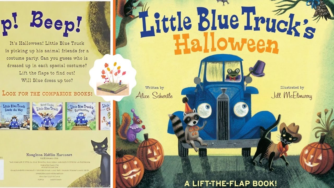 Little Blue Truck's Halloween 🎃 Best Halloween Story for Kids