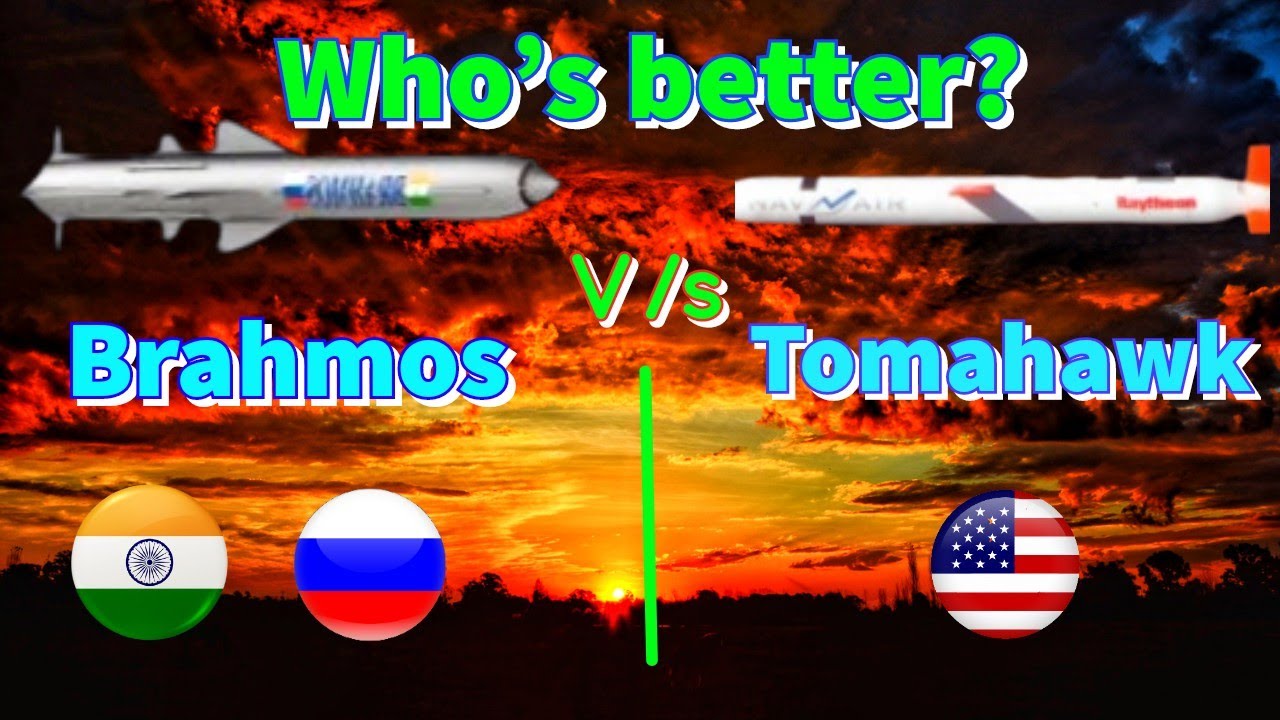 The Comparison Of Brahmos Cruise Missile And Tomahawk Cruise Missile | Who's Better ?