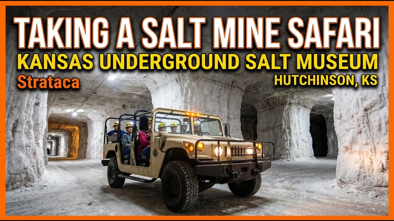 Taking a Salt Mine Safari - Kansas Underground Salt Museum in Hutchinson