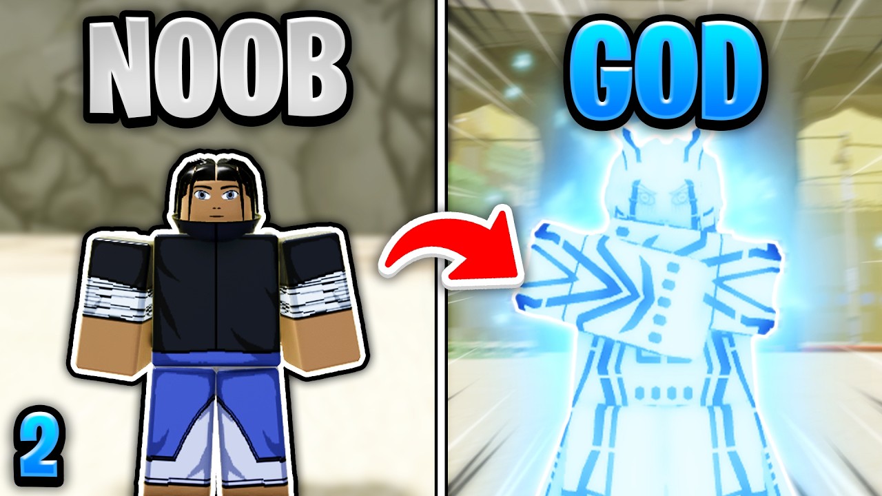 NOOB to OTSUTSUKI GOD in Shindo Life Roblox! | Noob to Pro 2