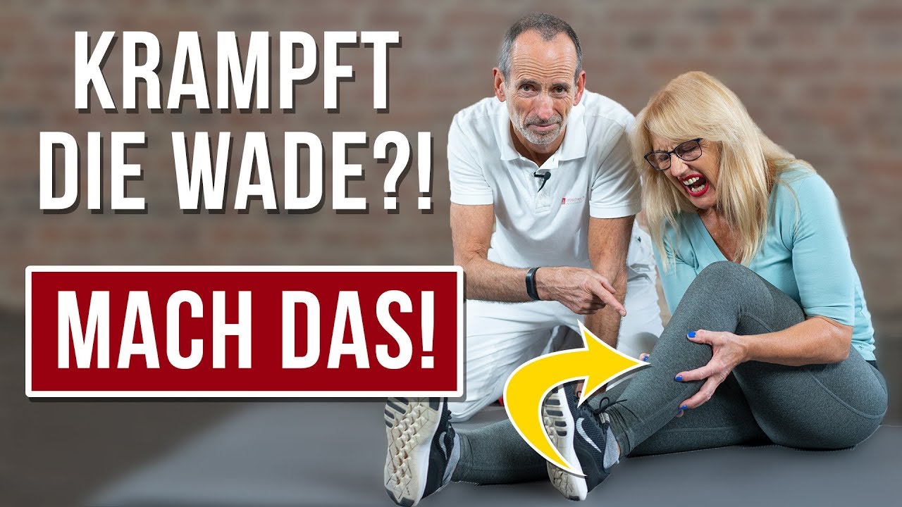 Wadenkrampf selber lösen? – Teste diese einfache Übung!