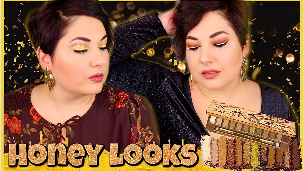 NAKED HONEY URBAN DECAY - 2 TUTORIALES DE MAQUILLAJE  PARA LAS FIESTAS⎥Monica Vizuete