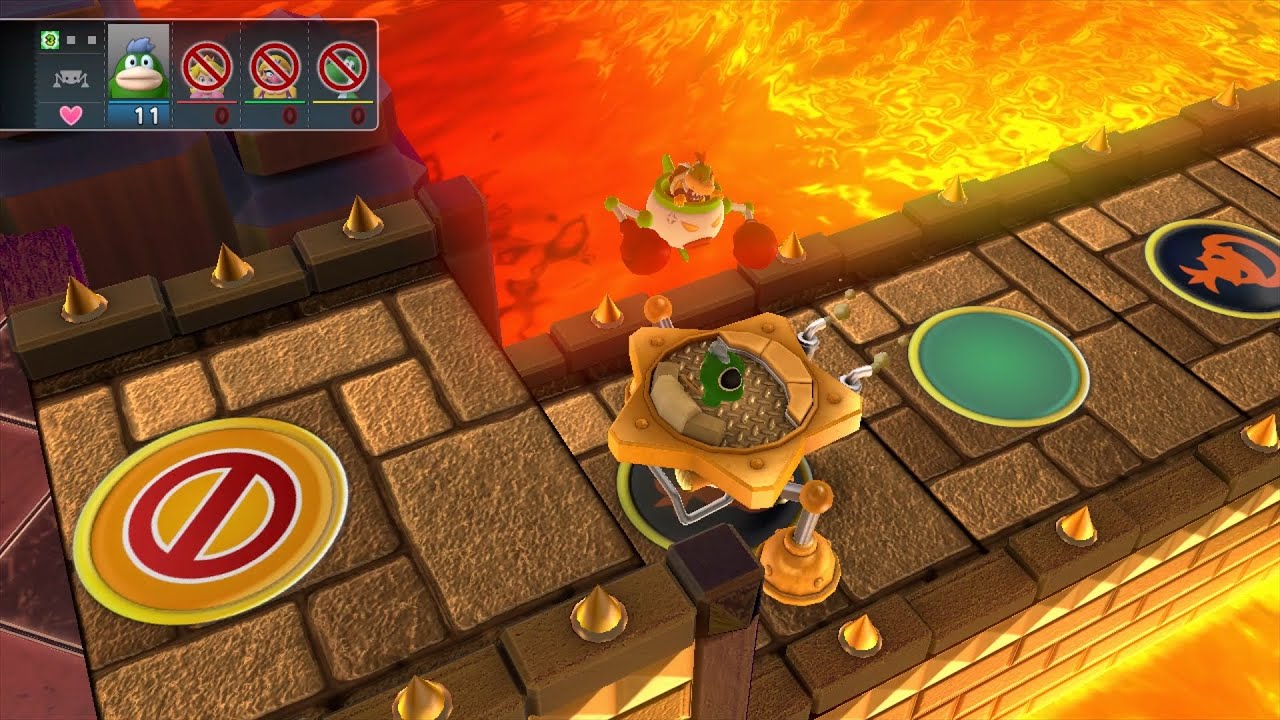 Mario Party 10 Bowser Party #522 Spike, Peach, Wario, Yoshi Chaos Castle Master Difficulty