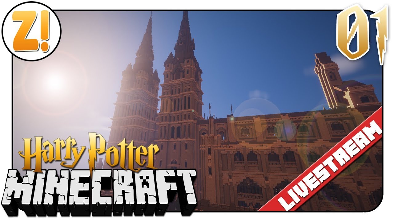 Minecraft Harry Potter: Rollenspiele in der Harry Potter Welt! 🔴 | #01 | Let's Play [DEUTSCH]