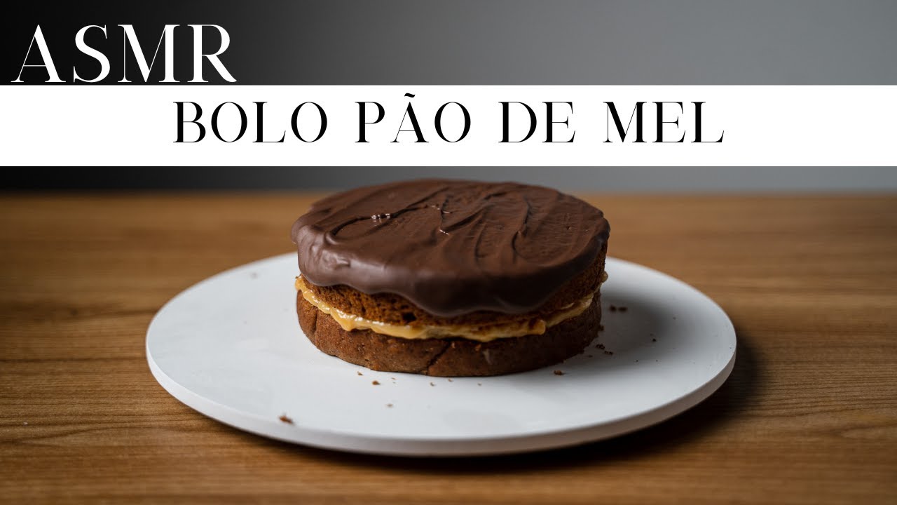 Receita de Pão de Mel │ ASMR Cozinhando