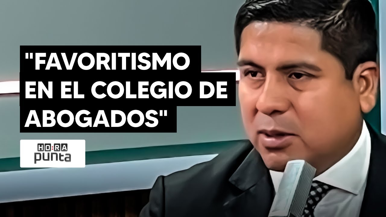 ¿FAVORITISMO DE DELIA? JUAN PEÑA, ABOGADO DE BENAVIDES, CUESTIONA AL CAL Y EXPRESA SU PREOCUPACIÓN