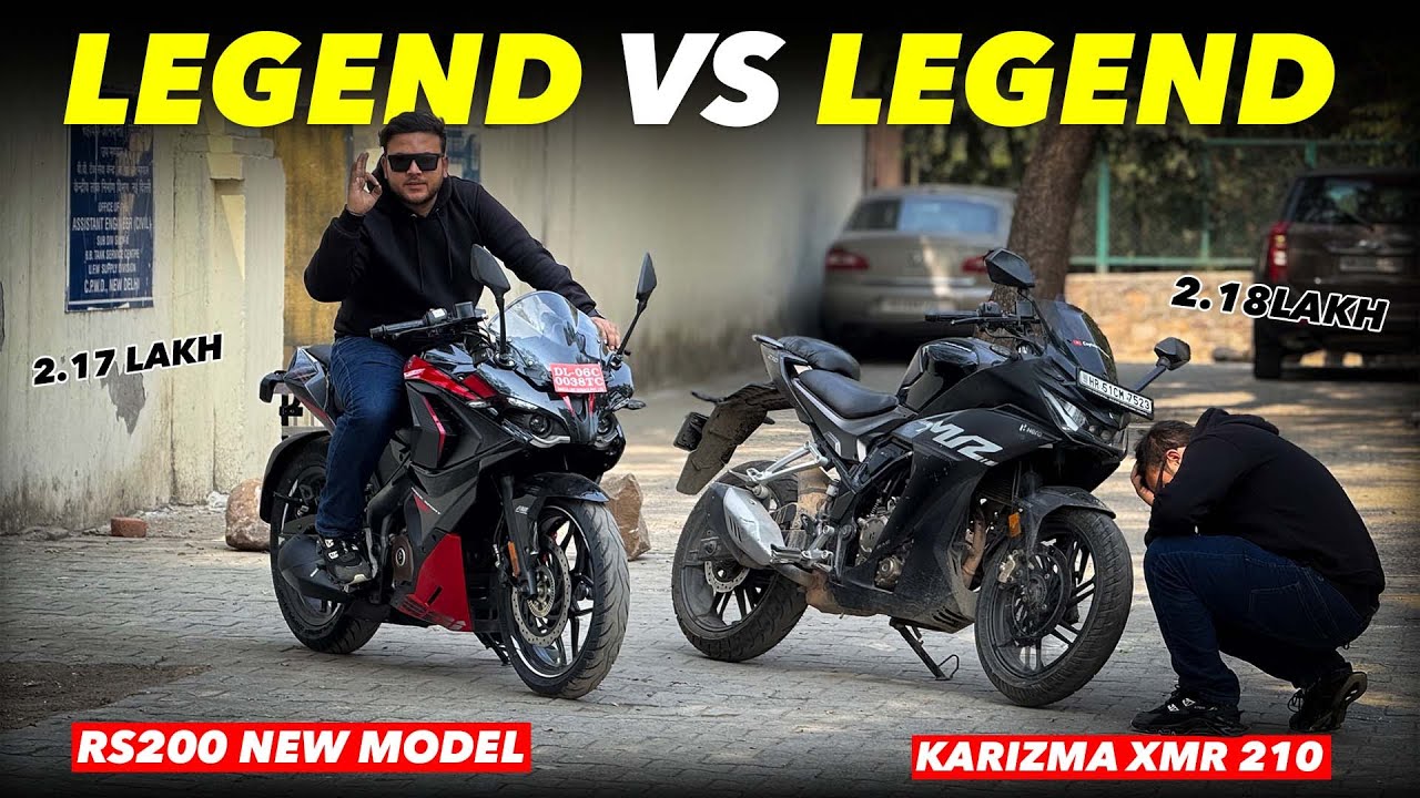 कोई गलती मत करना 😱😱 2025 Bajaj Pulsar RS200 New Model VS Hero Karizma XMR 210 Full Comparison ⚡️⚡️