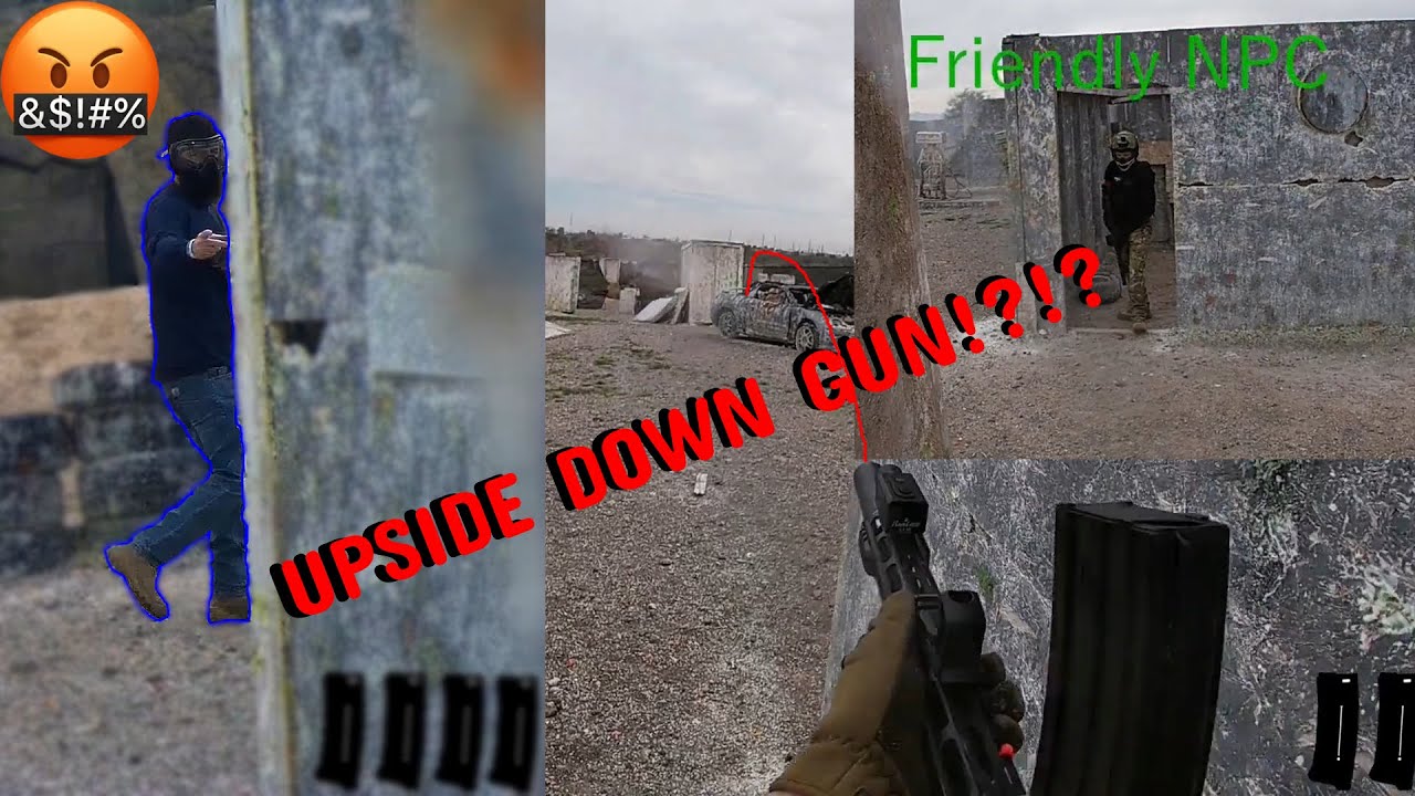 NPC's, Salty Players, and Shooting Weird Angles // Fightertown Airsoft, AZ