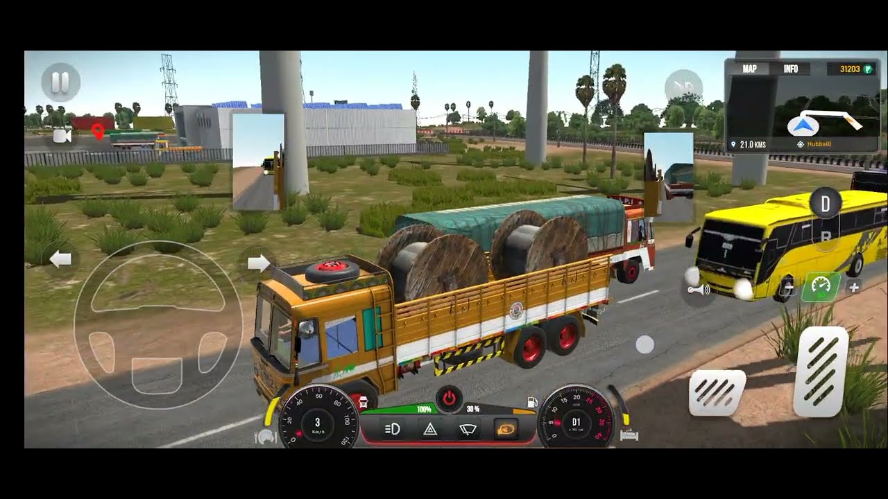 Truck semuletr ultimate indian driver gaming video ll#automobile #gamingvideos 