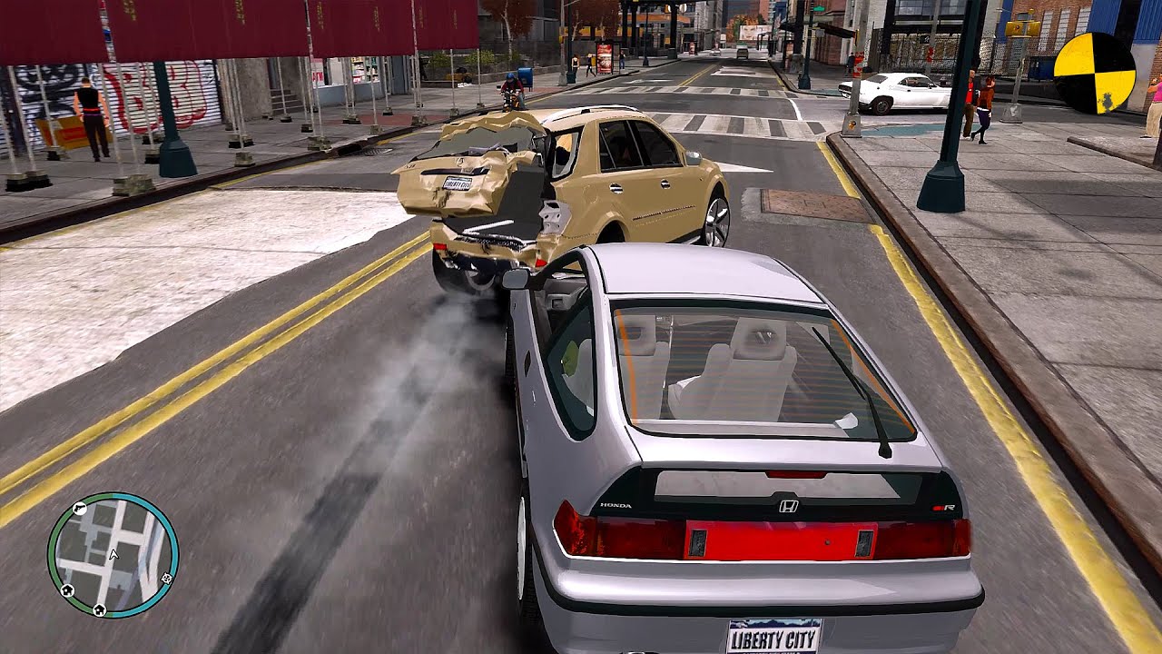 GTA 4 Crash Testing Real Car Mods Ep.77