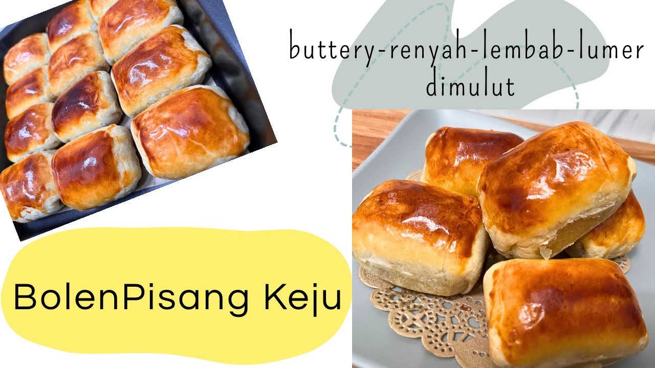 Butter Bolen Pisang Keju yg lembab lumer renyah