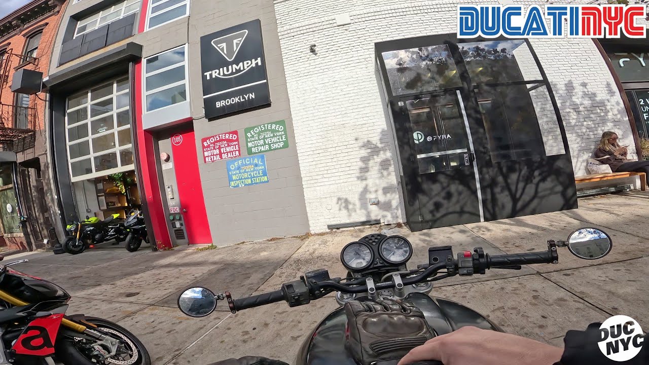 Проверка | Ducati Monster 620 готовится к Triumph в Бруклине