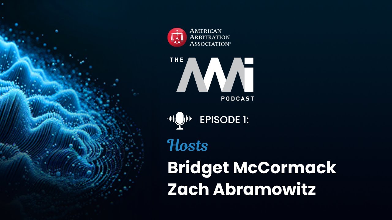 Hosts Bridget McCormack & Zach Abramowitz - AAAi Podcast Ep. 1