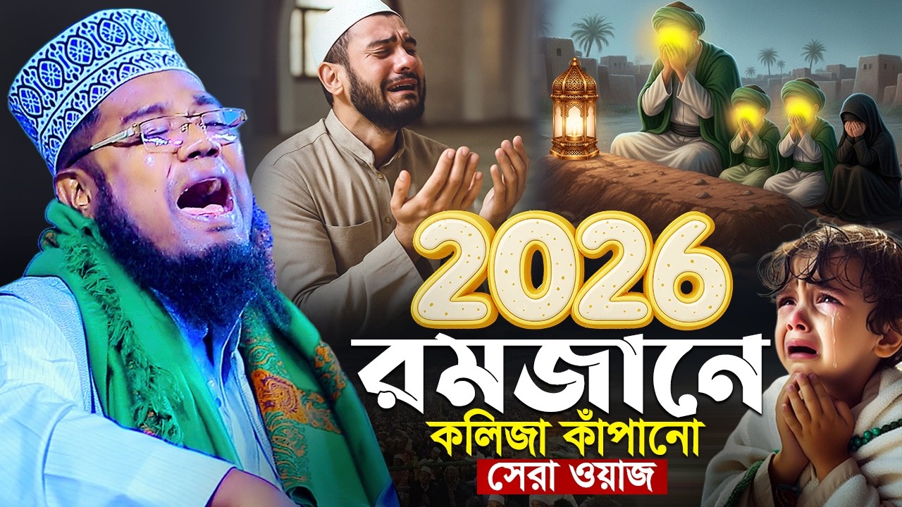 ২০২৬ রমজানে কলিজা কাঁপানো সেরা ওয়াজ | maulana ruhul amin siddiqui