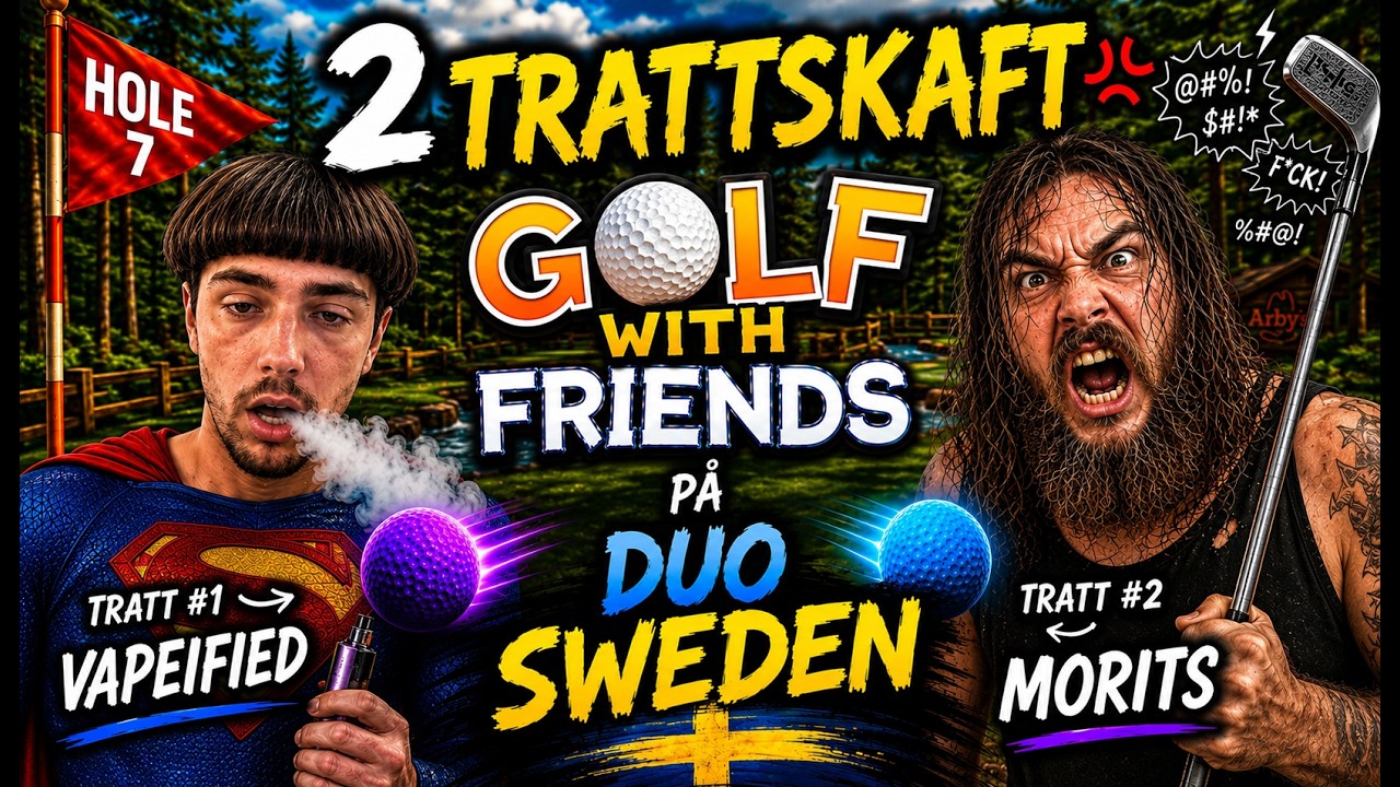 2 Trattskaft Spelar Golf With Your Friends
