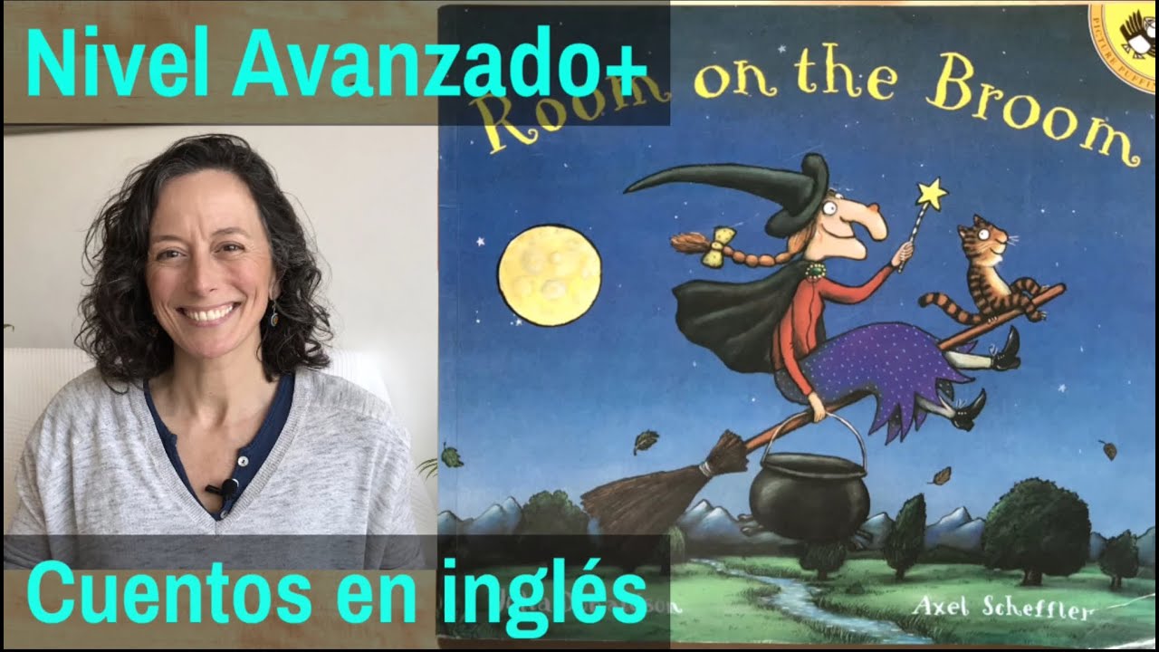 ✅ Audio cuentos en INGLÉS 👉 Room on the broom 🧹 Como mola tu escoba