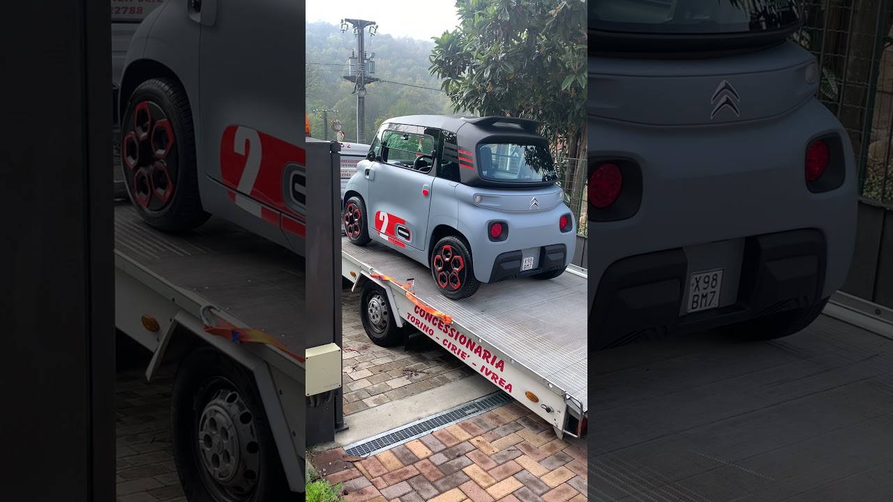 Citroën Ami atto 2 lo scarico