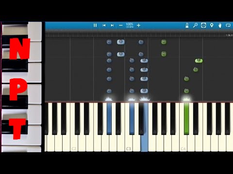 Shakira 'Dare' (La La La) FIFA Brazil World Cup Song - Piano Tutorial - Synthesia - How to play