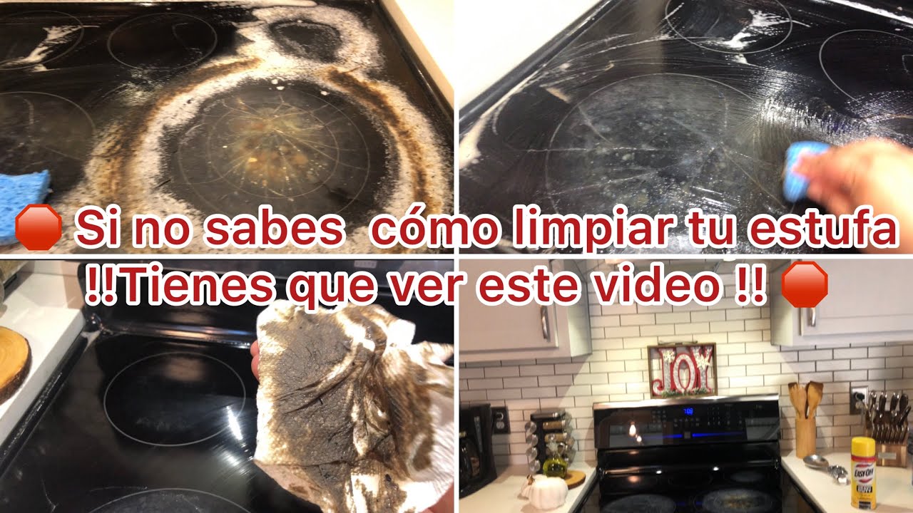 🛑 COMO LIMPIAR LA ESTUFA DE CRISTAL 🛑 aquí te digo cómo !!