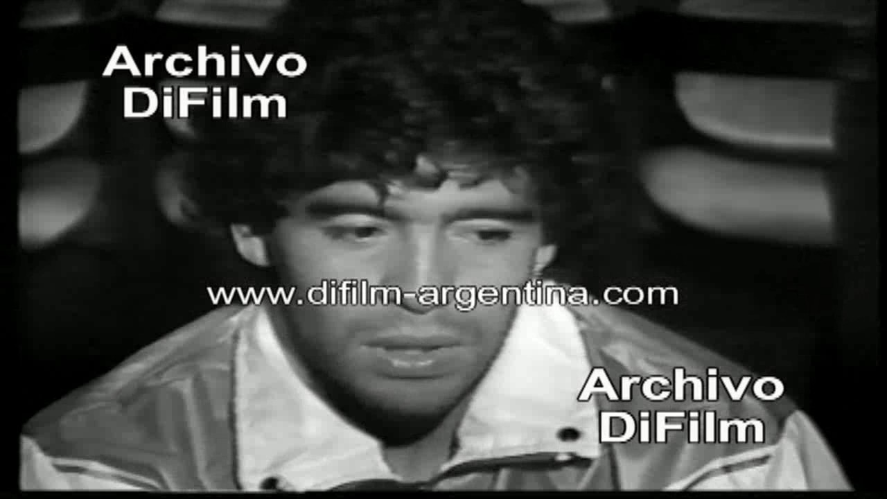 Diego Maradona con Doña Tota - DiFilm (1986)