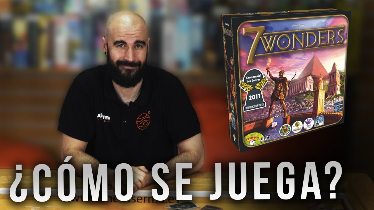 7 WONDERS ¿CÓMO SE JUEGA? (TUTORIAL+ PARTIDA)