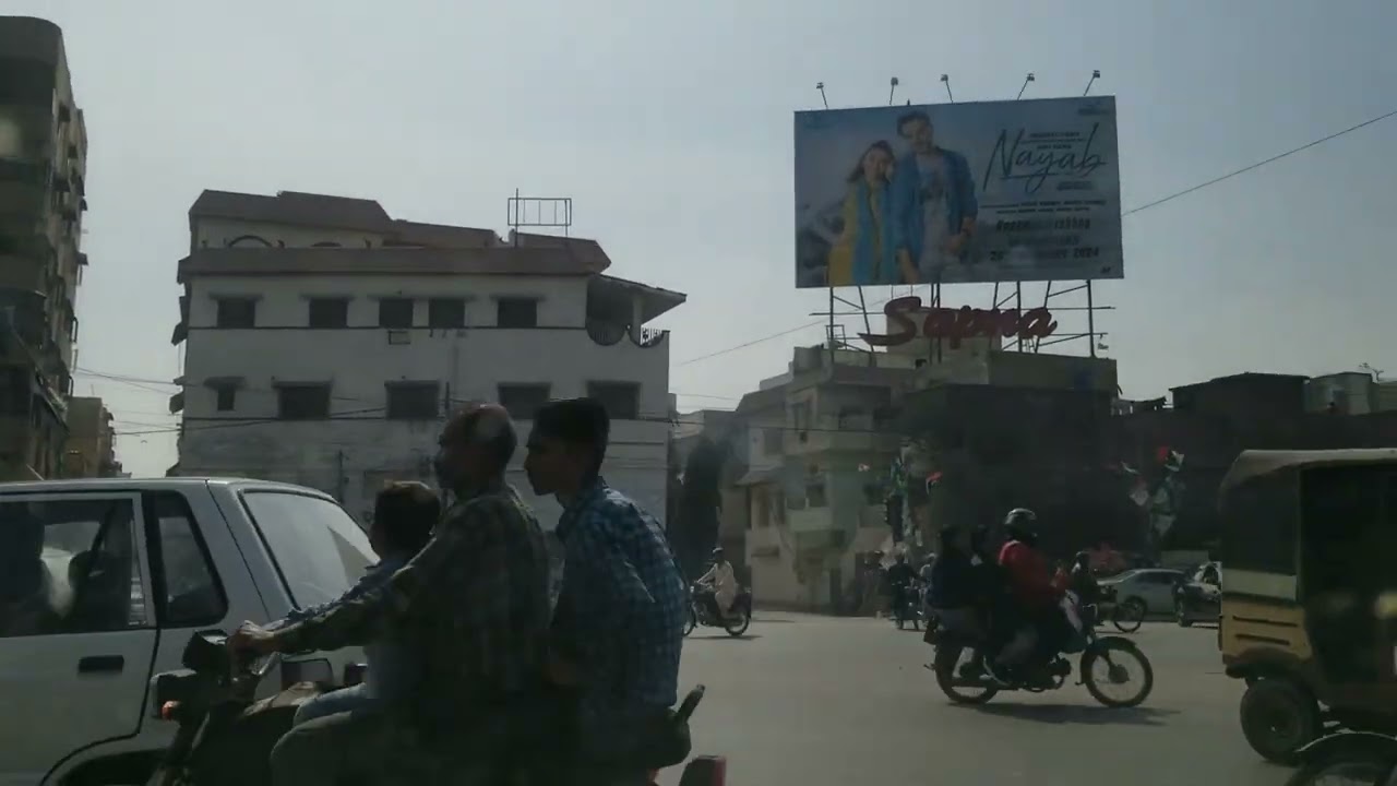 Road Trip Allama Iqbal Road PECHS to Model School PECHS Block 2 Khi @vlogsbysjabeen#sjabeen