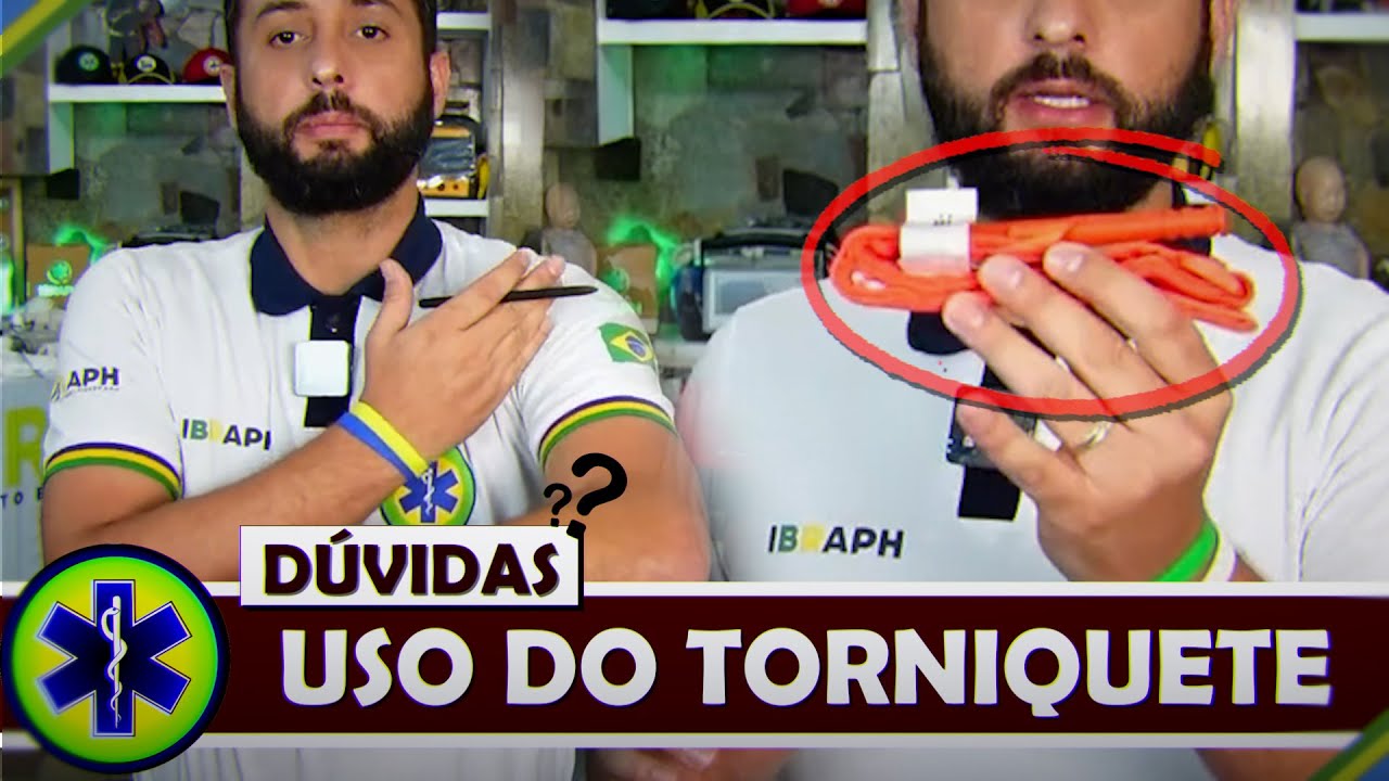 TORNIQUETES IMPROVISADOS? USO EM CRIANÇAS? DEVO FOLGAR? ONDE APLICAR? QUANTO TEMPO DEIXAR?