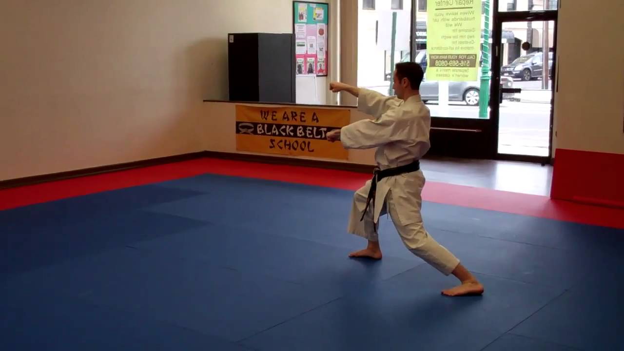 Junro Nidan (slow motion) - Warren Levi Karate