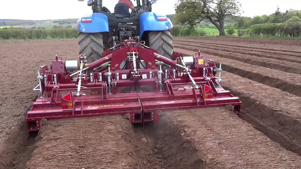ScanStone 3.6 metre Bed Tiller with hoods
