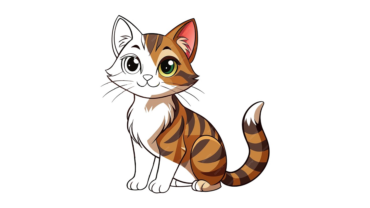 😻 The CUTEST Cat Coloring Ever! Kids Will LOVE It!