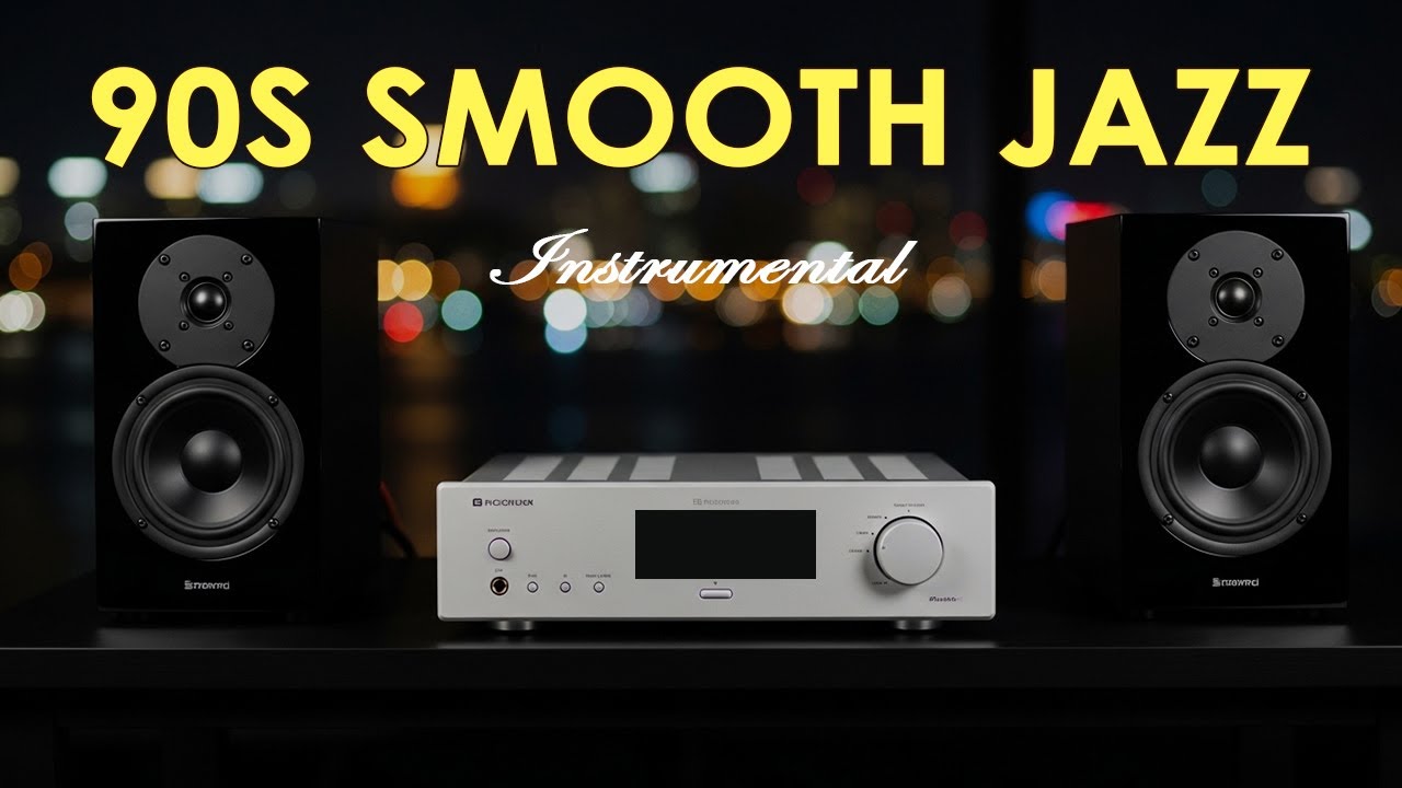 Smooth Jazz 90s - Instrumental – Relaxing Evening Ambience for Chill & Focus.