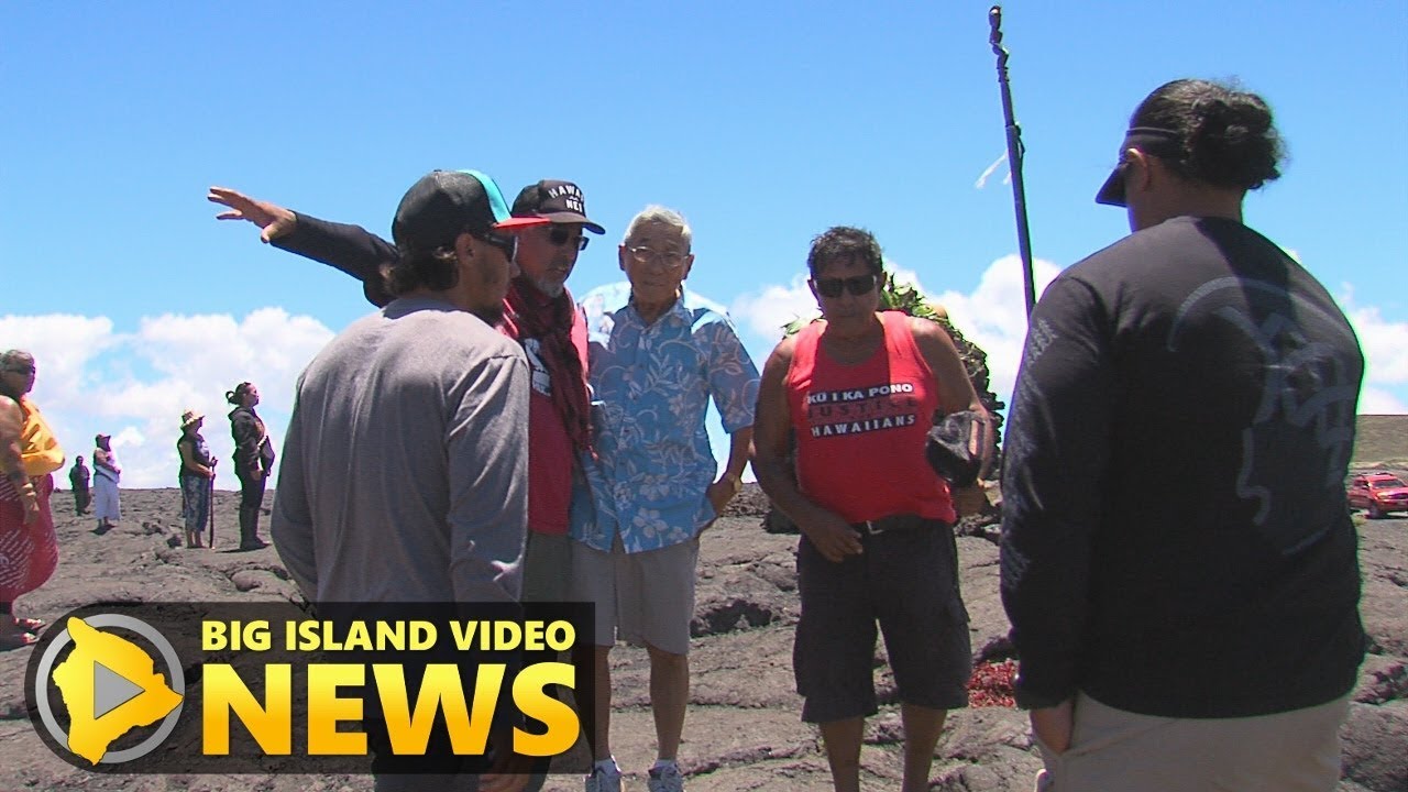 Mayor Kim Makes Surprise Visit To Puʻuhonua o Puʻu Huluhulu (July 14, 2019)