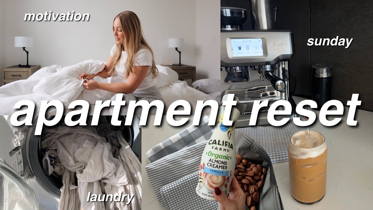 Apartment Reset 🧺 cleaning, grocery haul & exciting updates!
