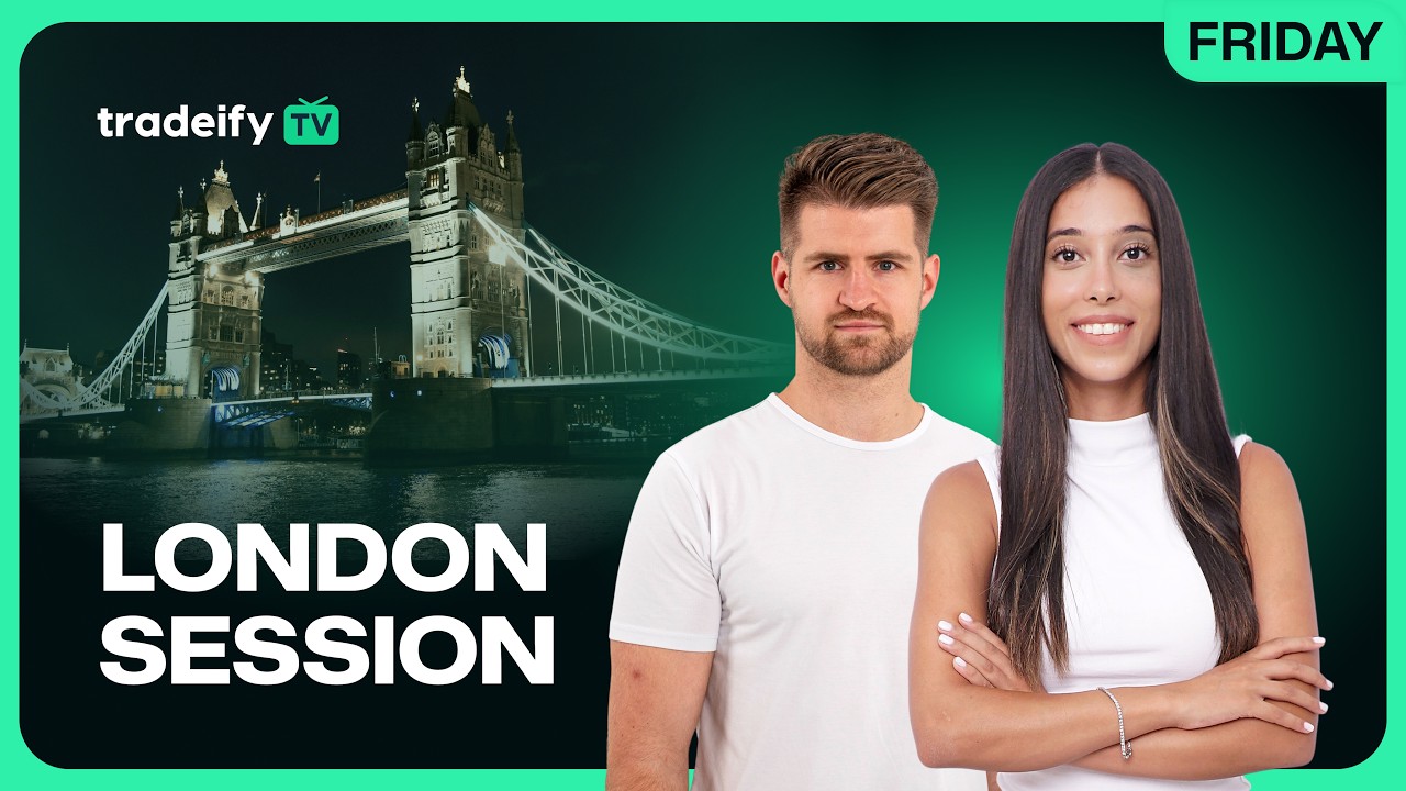 LONDON SESSION LIVE! | Tradeify TV | FRIDAY 09/18/26