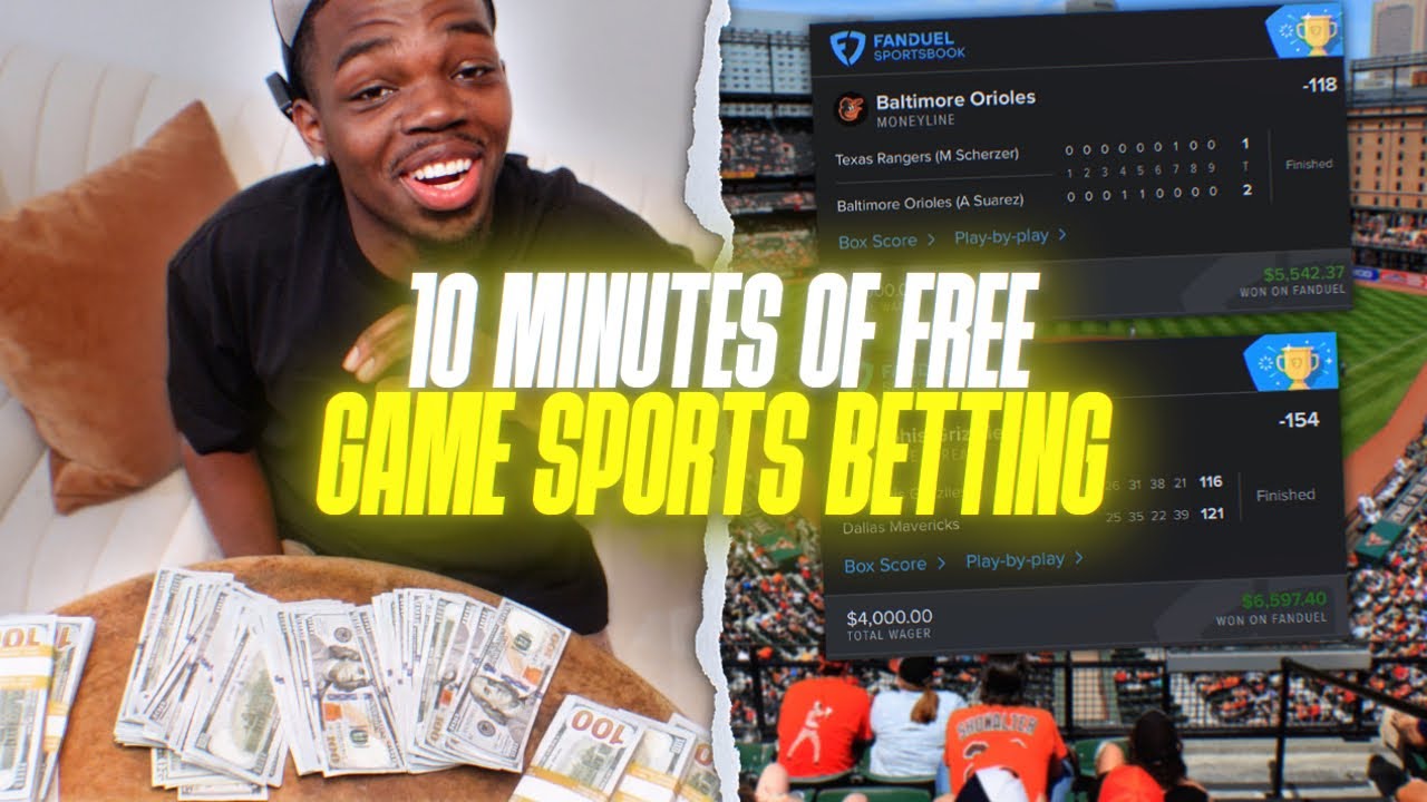 10 MINUTES OF FREE GAME SPORTS BETTING *MUST WATCH*