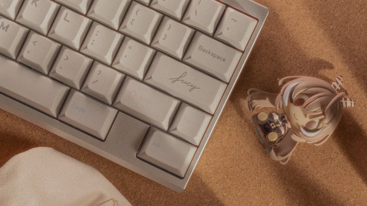 Vtuber inspired 60% Keyboard? Kibou - Fukuro