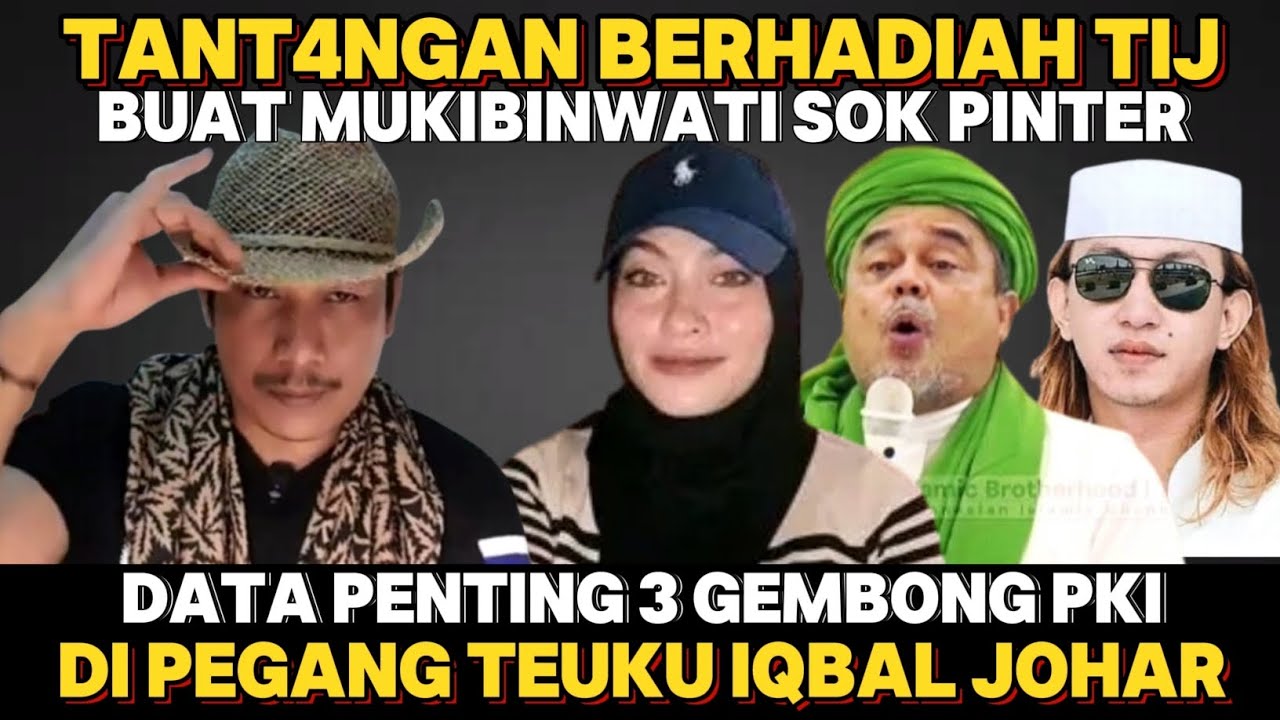 🔴MAMPOUZZ tij tantang muhibbin bela nasab palsu Habib ba'alawi | polemik nasab habaib terbaru