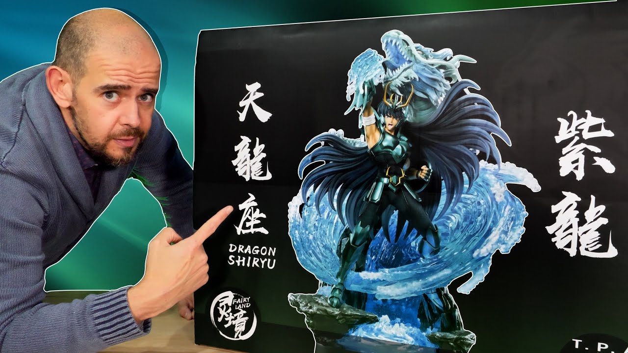 TOUTE LA COLERE DU DRAGON Dans Cette Statue de SHIRYU de TPA x FAIRYLAND - Saint Seiya ! CDZ