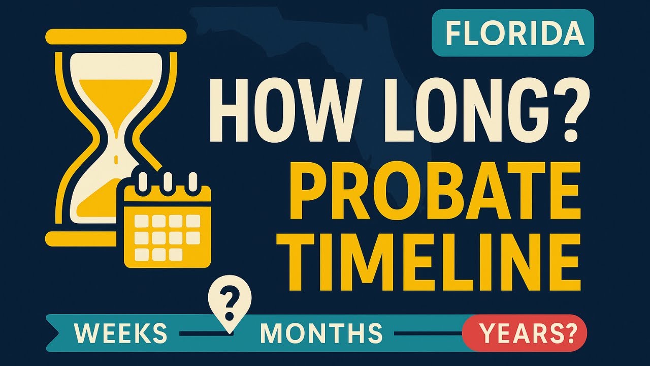 Florida Probate Timeline: How Long Does It Really Take? (2025 Guide)
