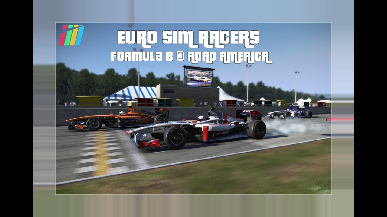 Euro Sim Racers Formula Series @ Road America Highlights