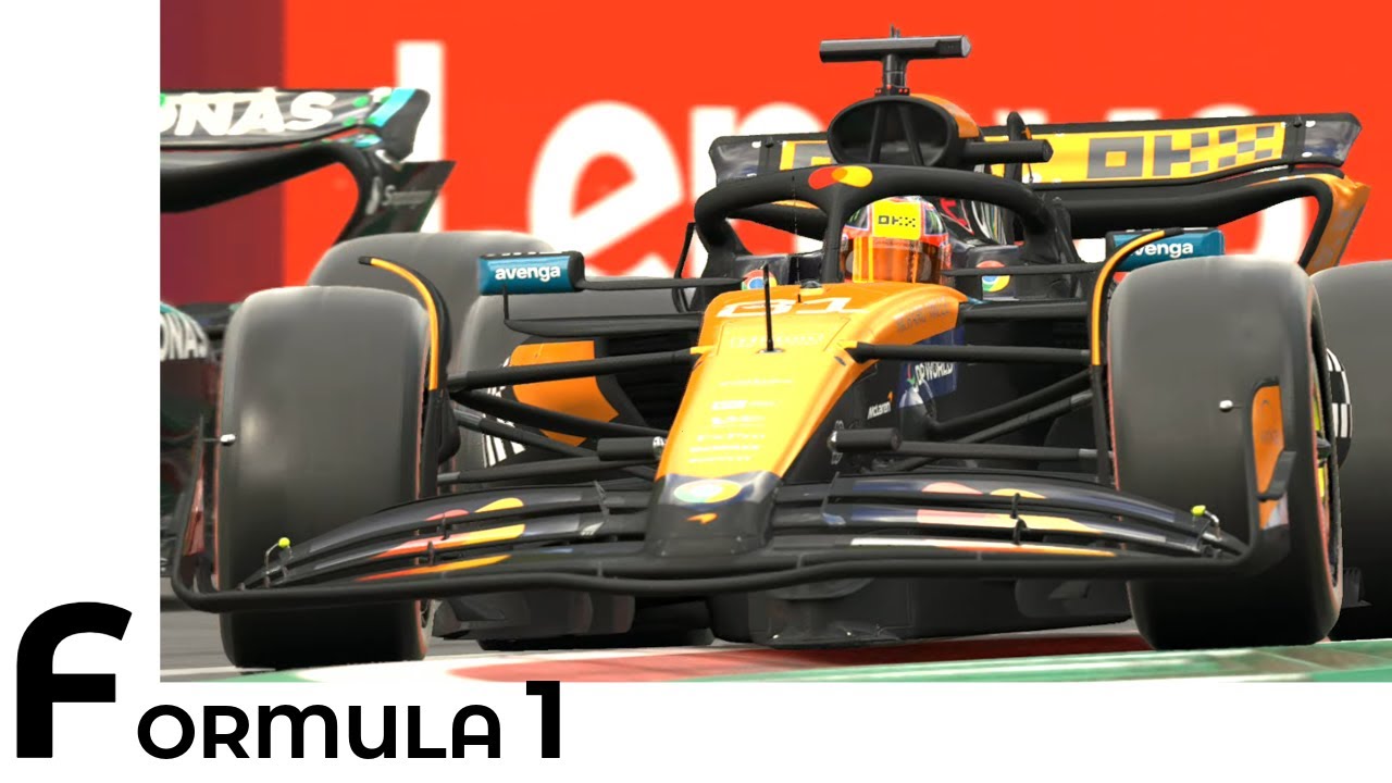 F1 Gameplay as Oscar Piastri in Mclaren