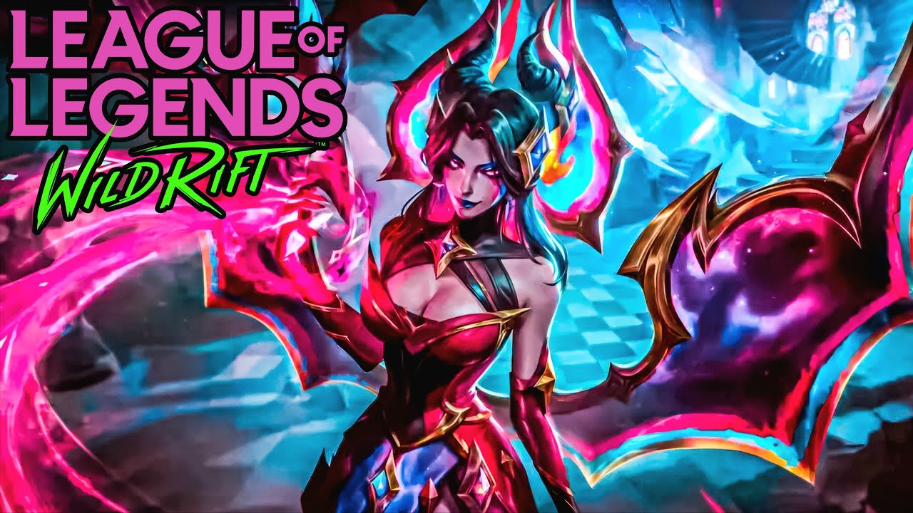 LOL WILD RIFT - HOJE FOI DIA DE MALTRATAR A LUX